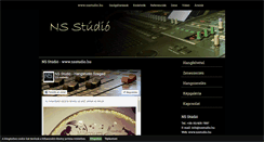 Desktop Screenshot of nsstudio.hu