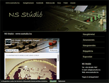 Tablet Screenshot of nsstudio.hu